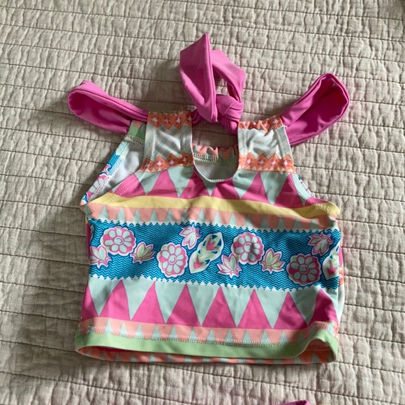 Pink Haltered Tankini - Picture 3 of 5